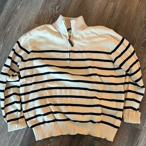 BRANDY MELLVILE - quarter zip sweater